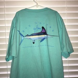 Guy Harvey shirt.
